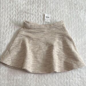Crewcuts Textured Cream Skirt